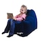 Bouncybands Comfy Cozy Peapod Inflatable Chair for Kids PDCHBU - alternate 6